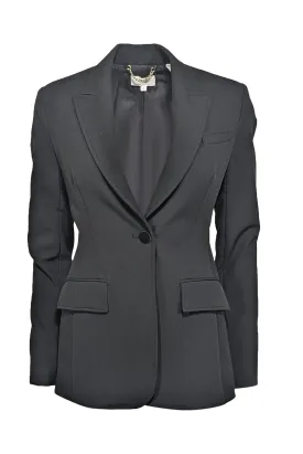 A.L.C. - Black Open Back Tailored Blazer Sz 2