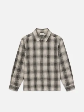 Baja Plaid Shirt -- Dark Navy
