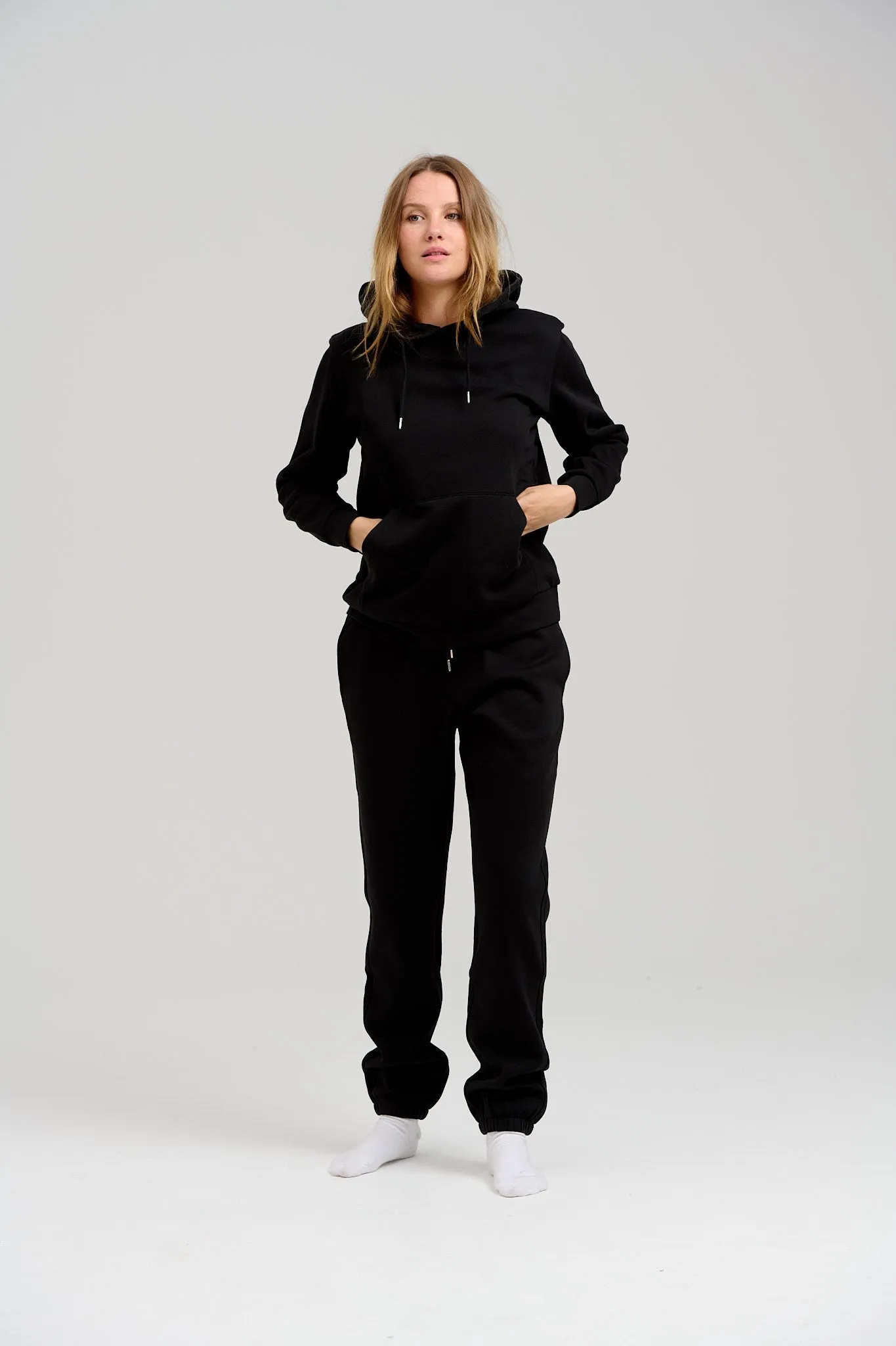Basic Hoodie Sweat - Sort