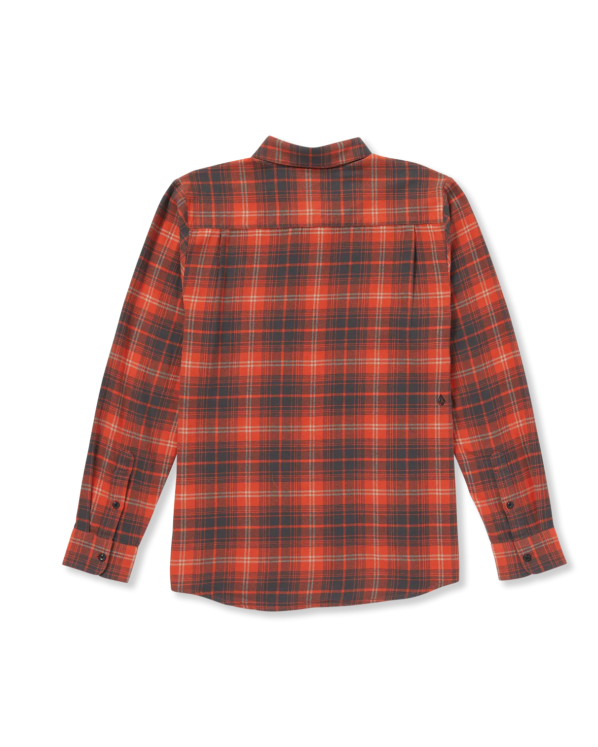 Caden Plaid Shirt in Bright Red