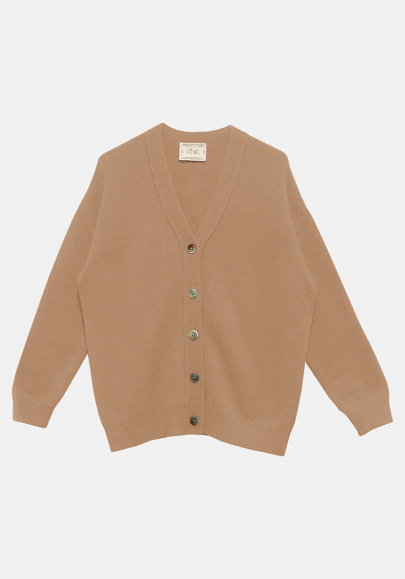 Demylee Elirch Cashmere Cardigan Camel
