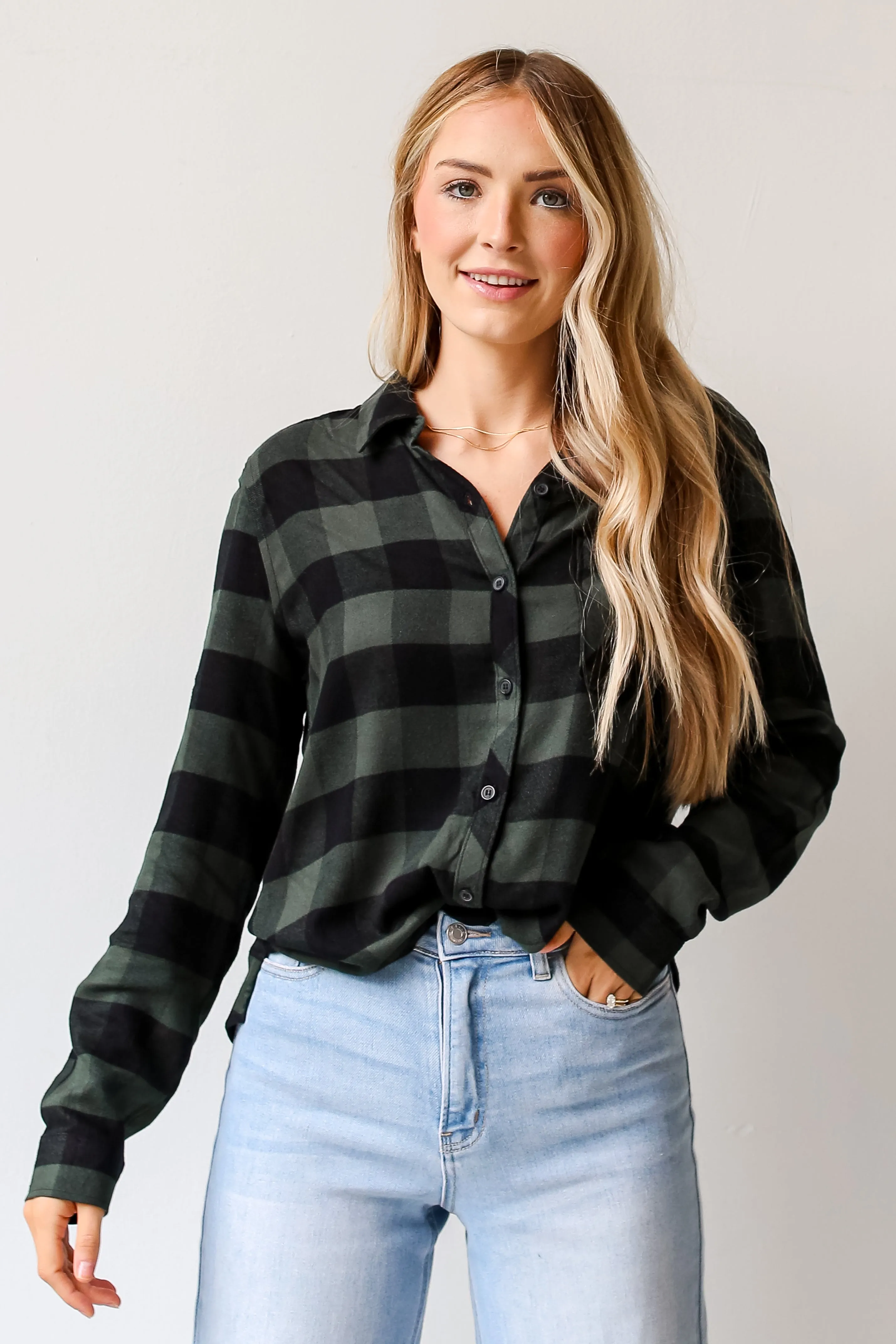FINAL SALE - Seasonal Stroll Plaid Flannel