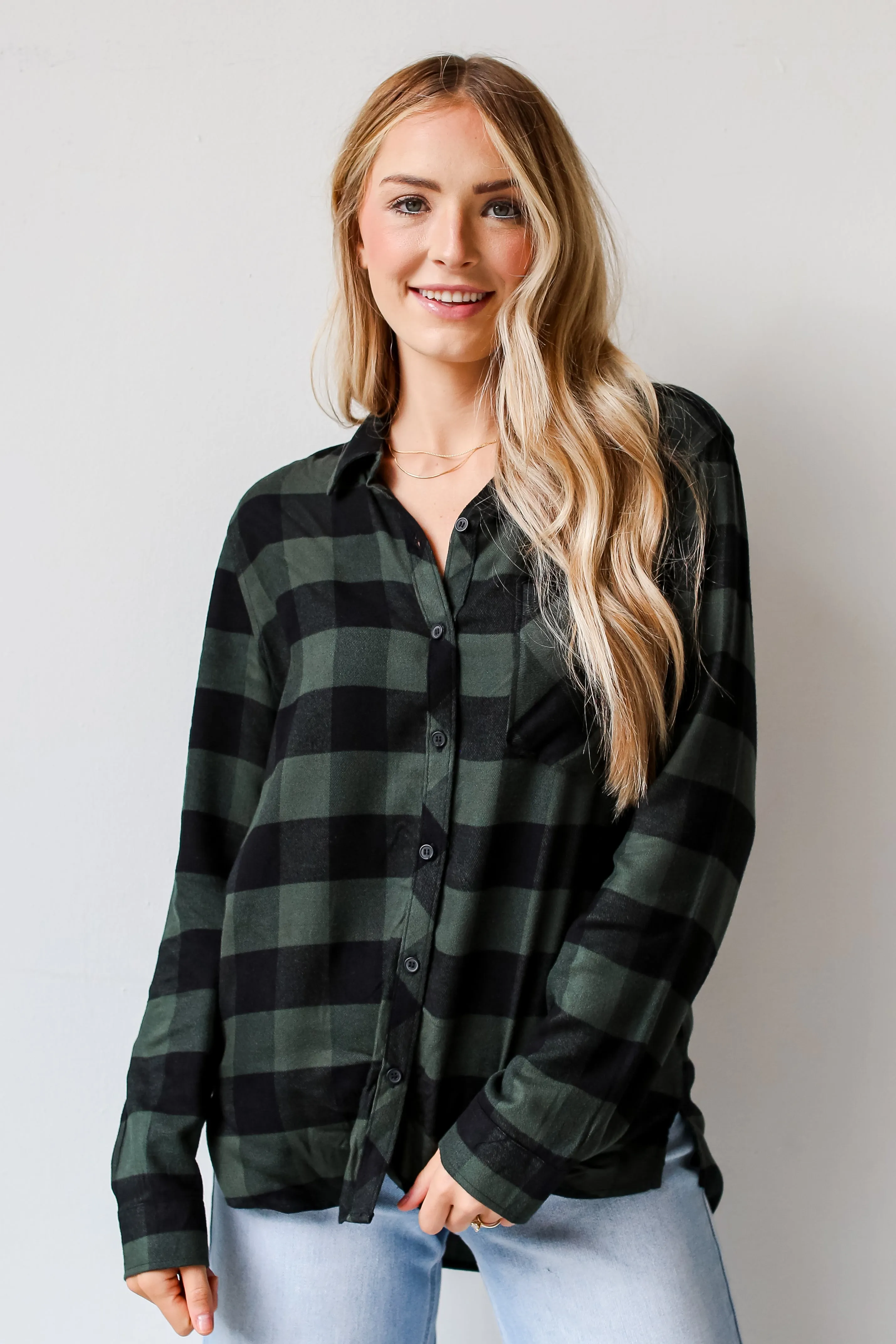 FINAL SALE - Seasonal Stroll Plaid Flannel