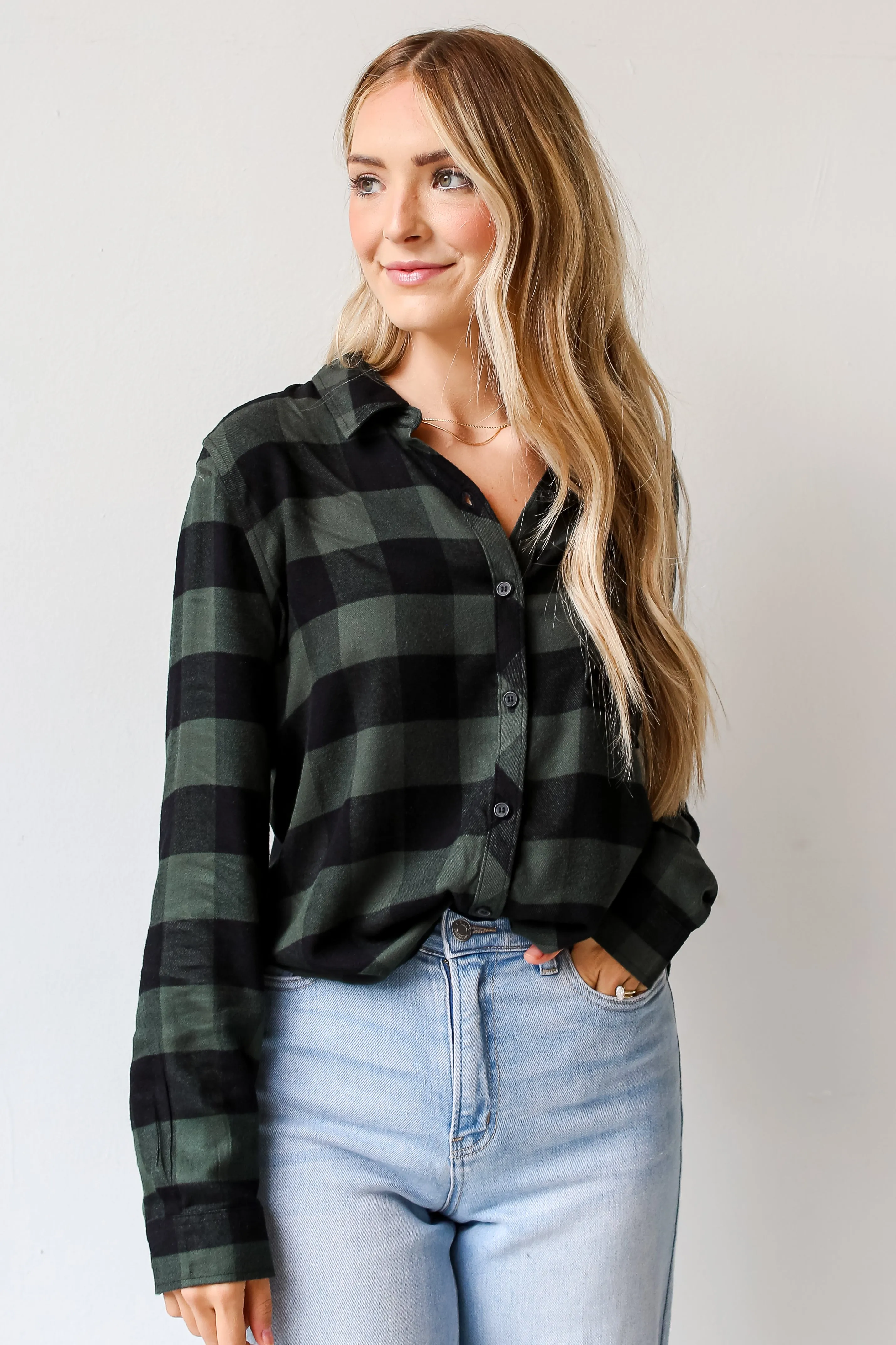 FINAL SALE - Seasonal Stroll Plaid Flannel