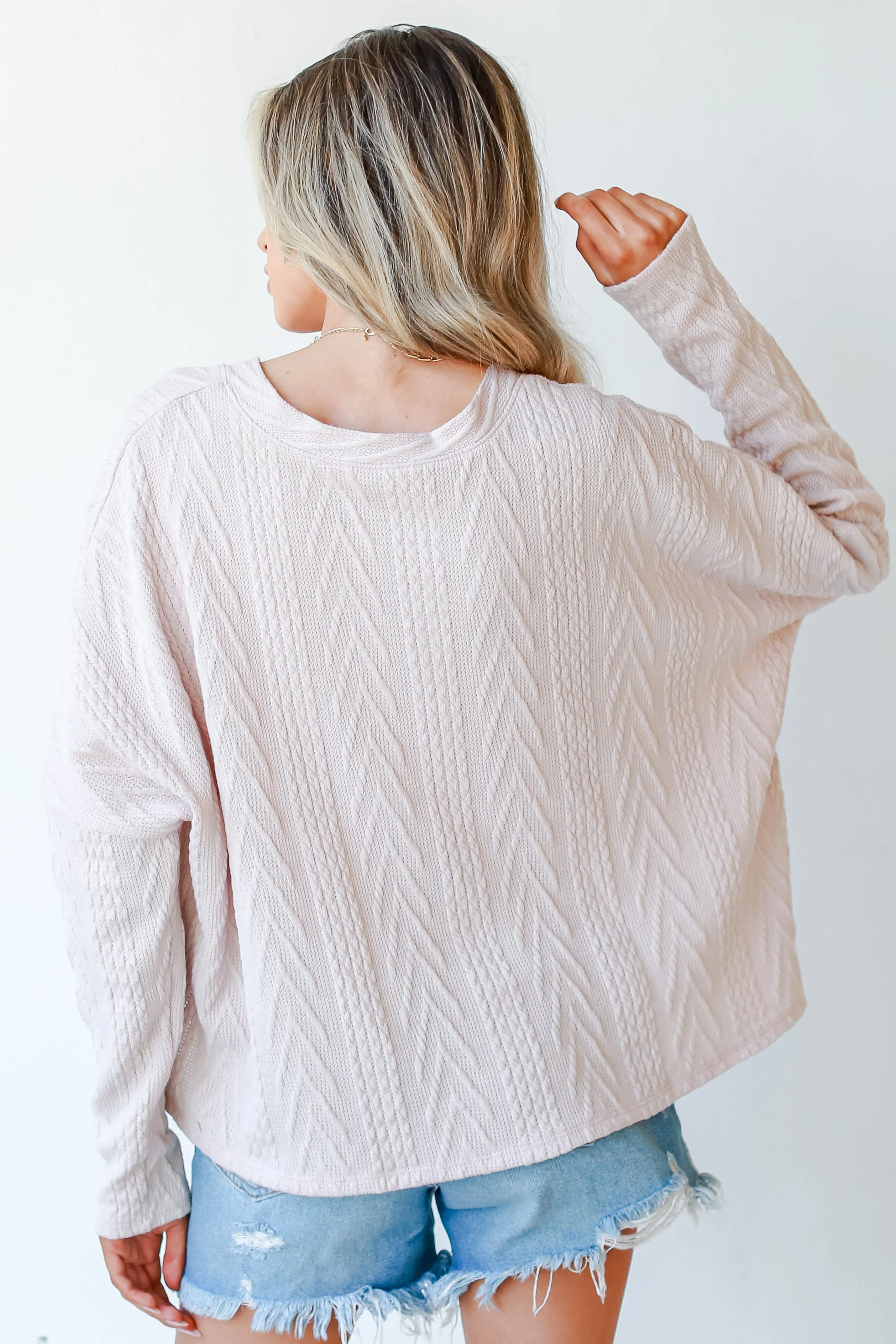Find Me Here Cable Knit Cardigan