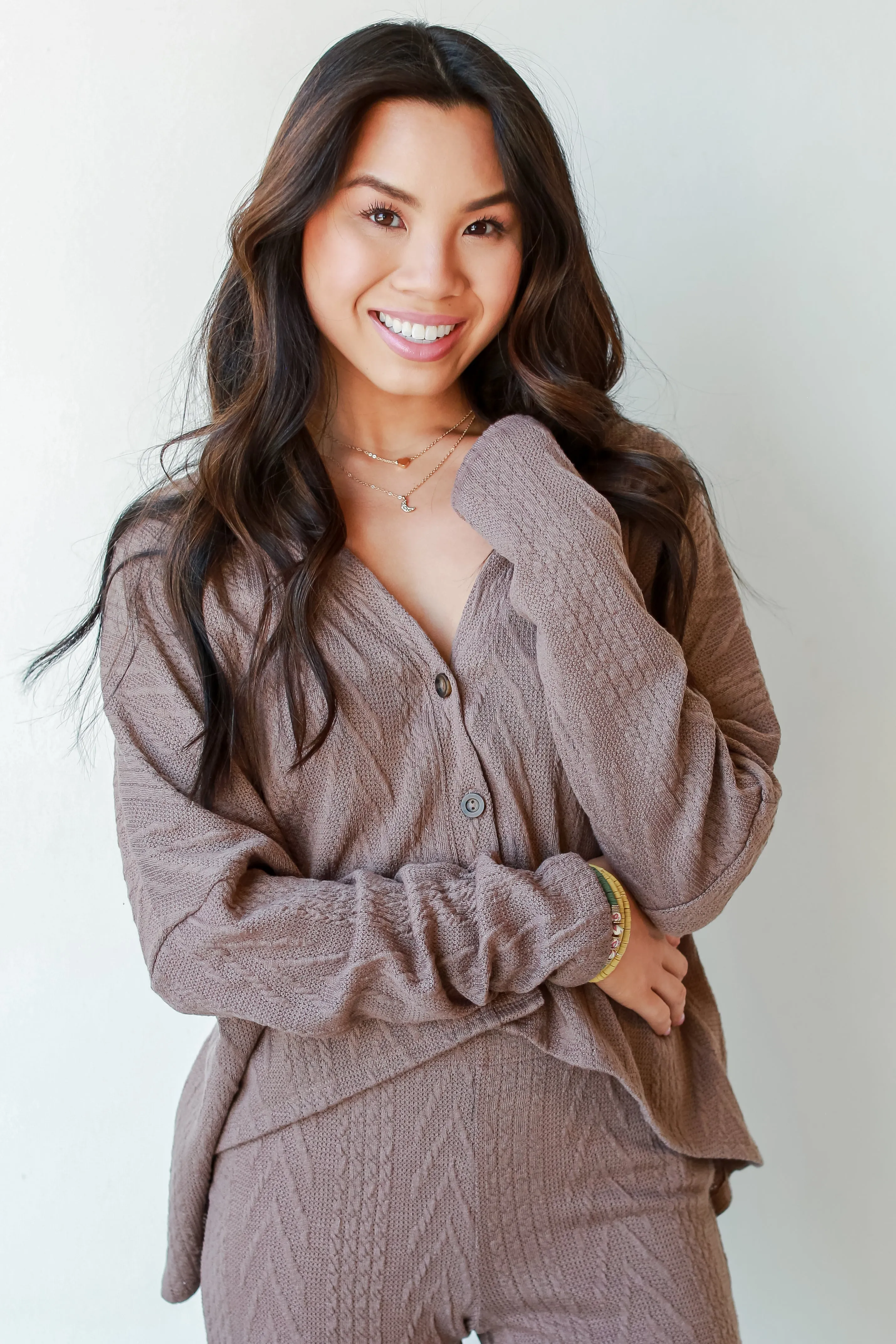 Find Me Here Cable Knit Cardigan