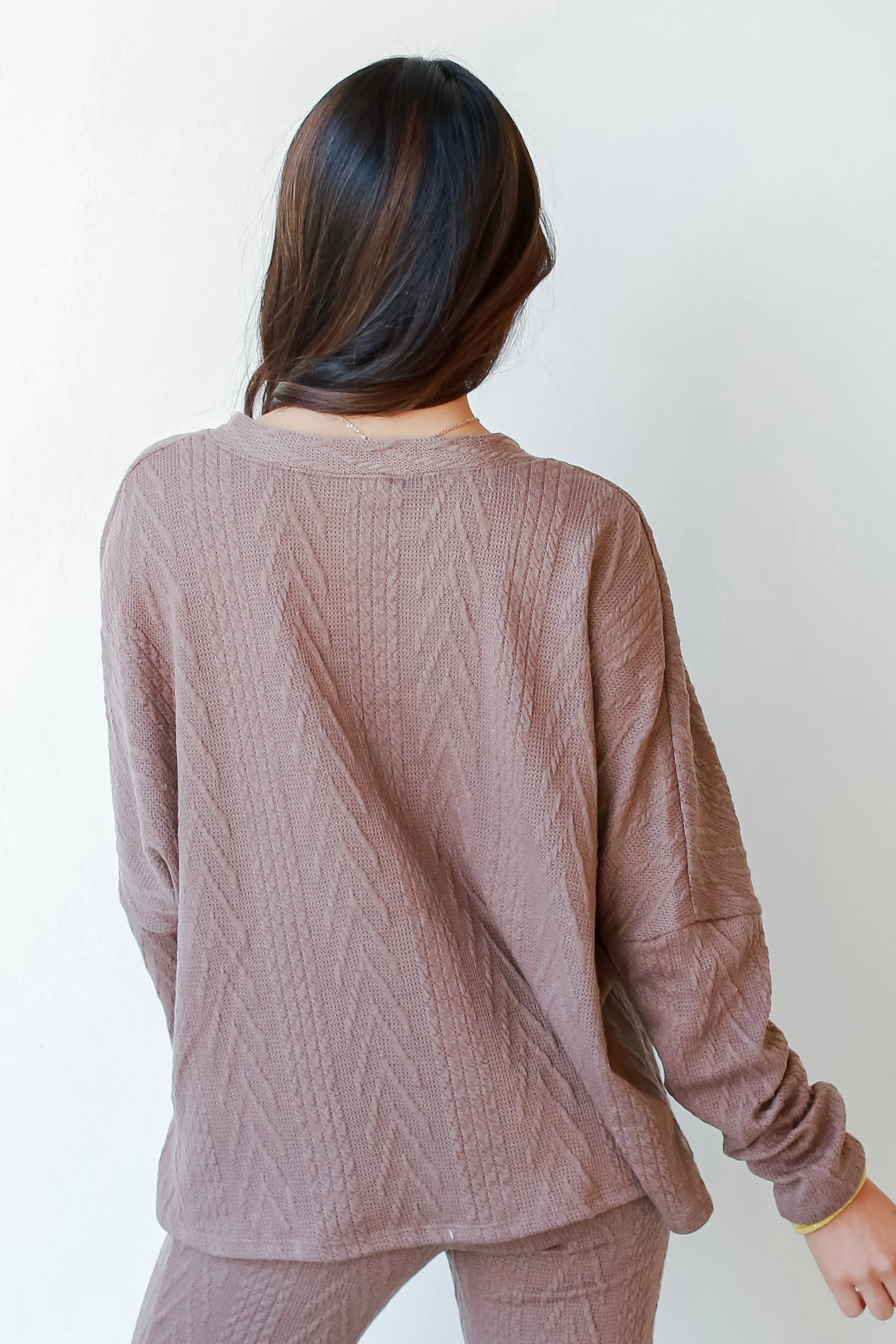 Find Me Here Cable Knit Cardigan