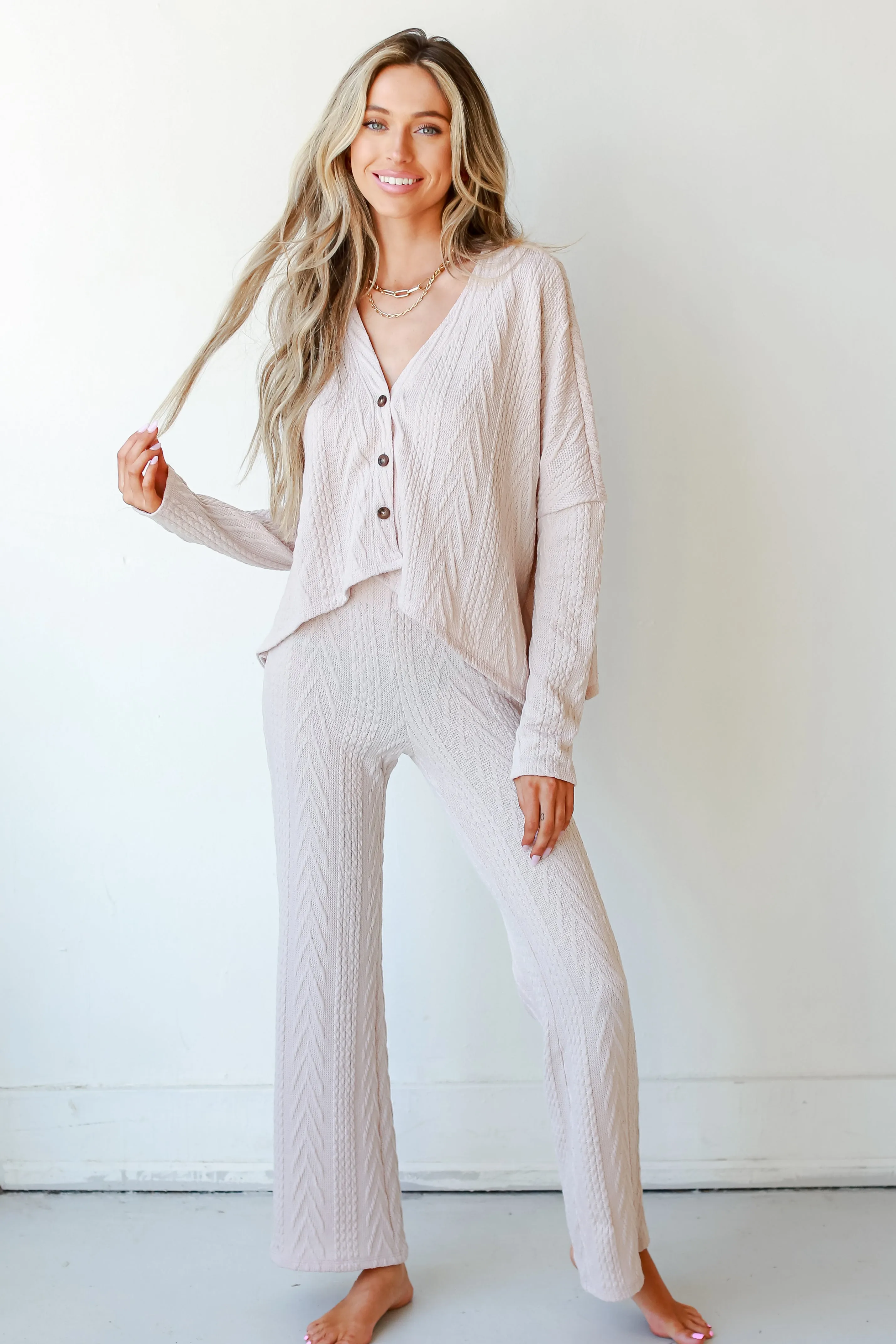 Find Me Here Cable Knit Cardigan