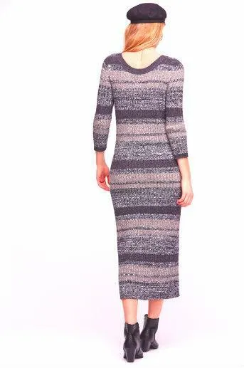 Free People Black Cozy Up Cardigan Dress