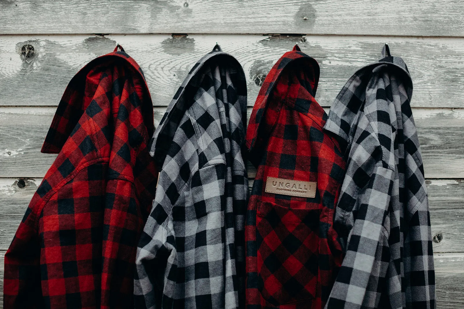 Grey Plaid Ungalli Flannel