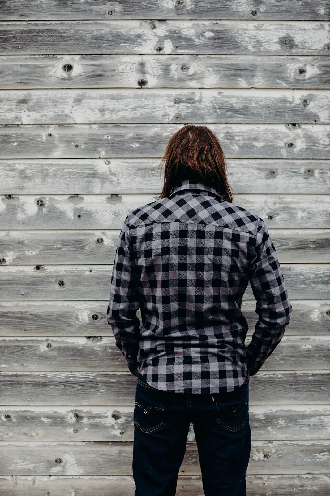 Grey Plaid Ungalli Flannel