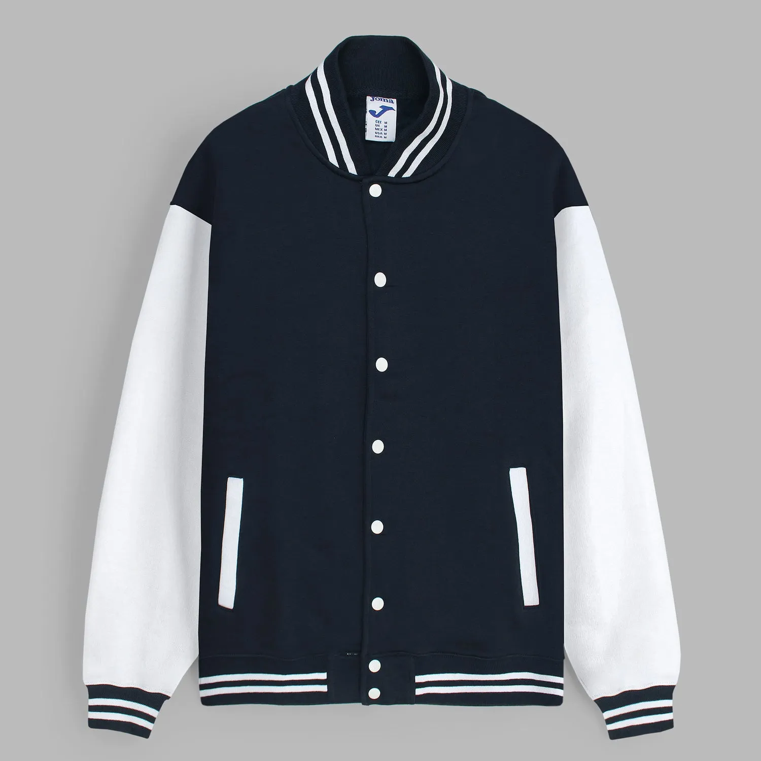 Joma Unisex  Plain BaseBall Varisty Jacket -2595