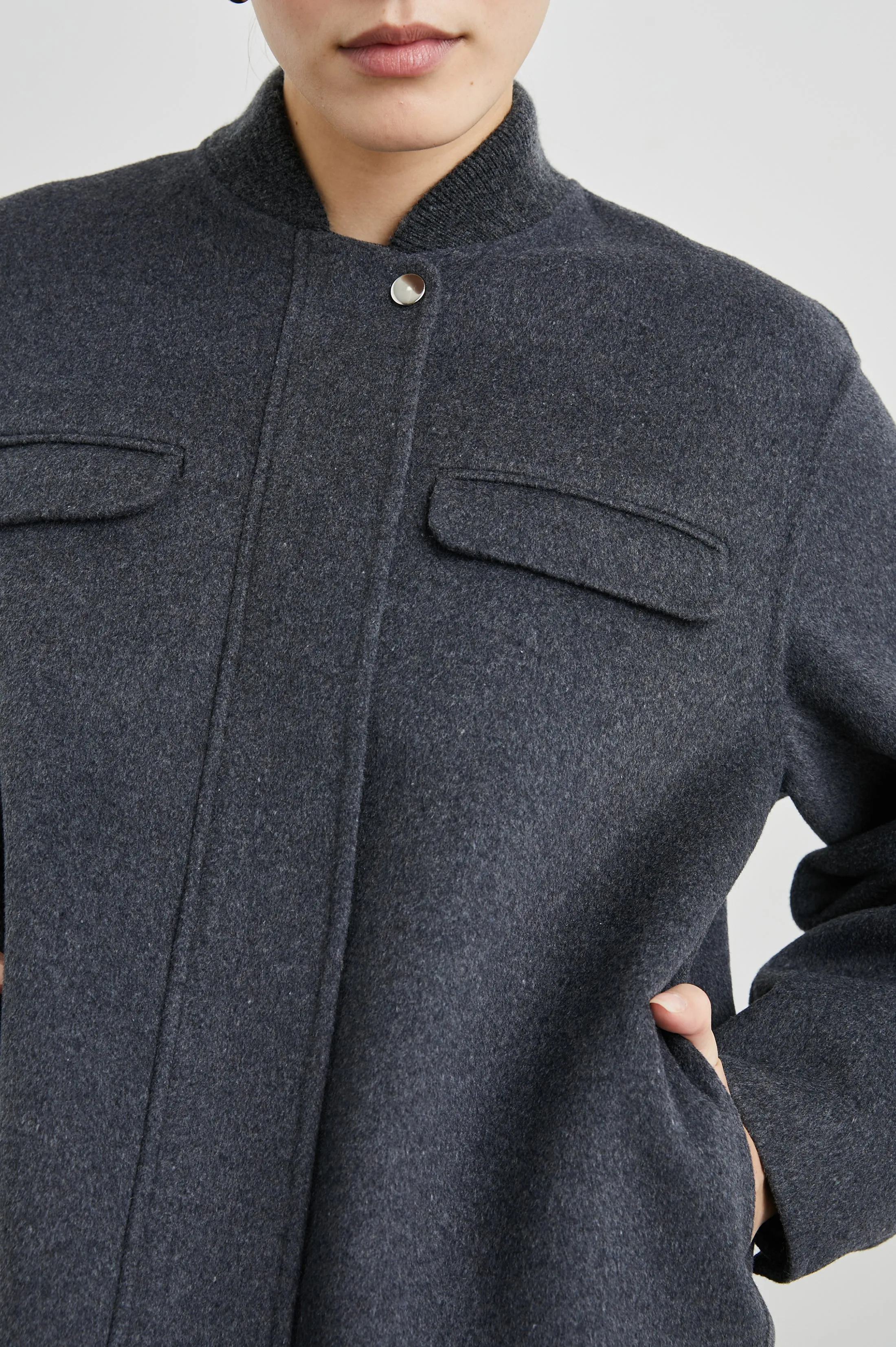 KINSLEY JACKET - CHARCOAL