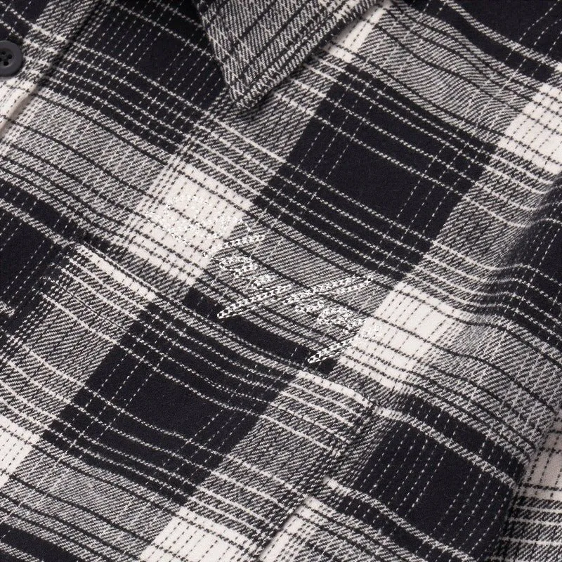 Men's Script Flannel Shirt