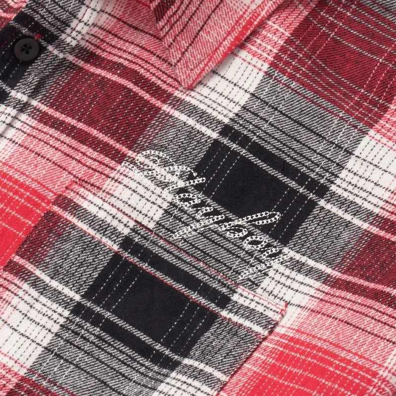 Men's Script Flannel Shirt