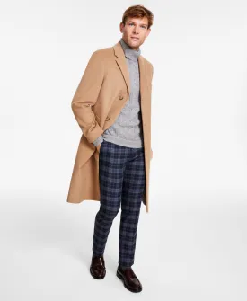 Michael Kors Mens Classic fit Overcoat Coat 44 R Beige Solid
