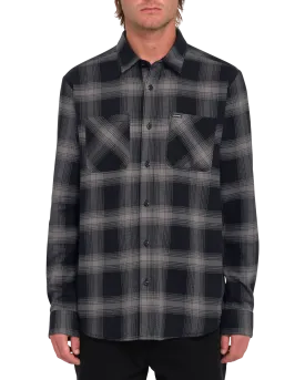Netastone Flannel Shirt in Black