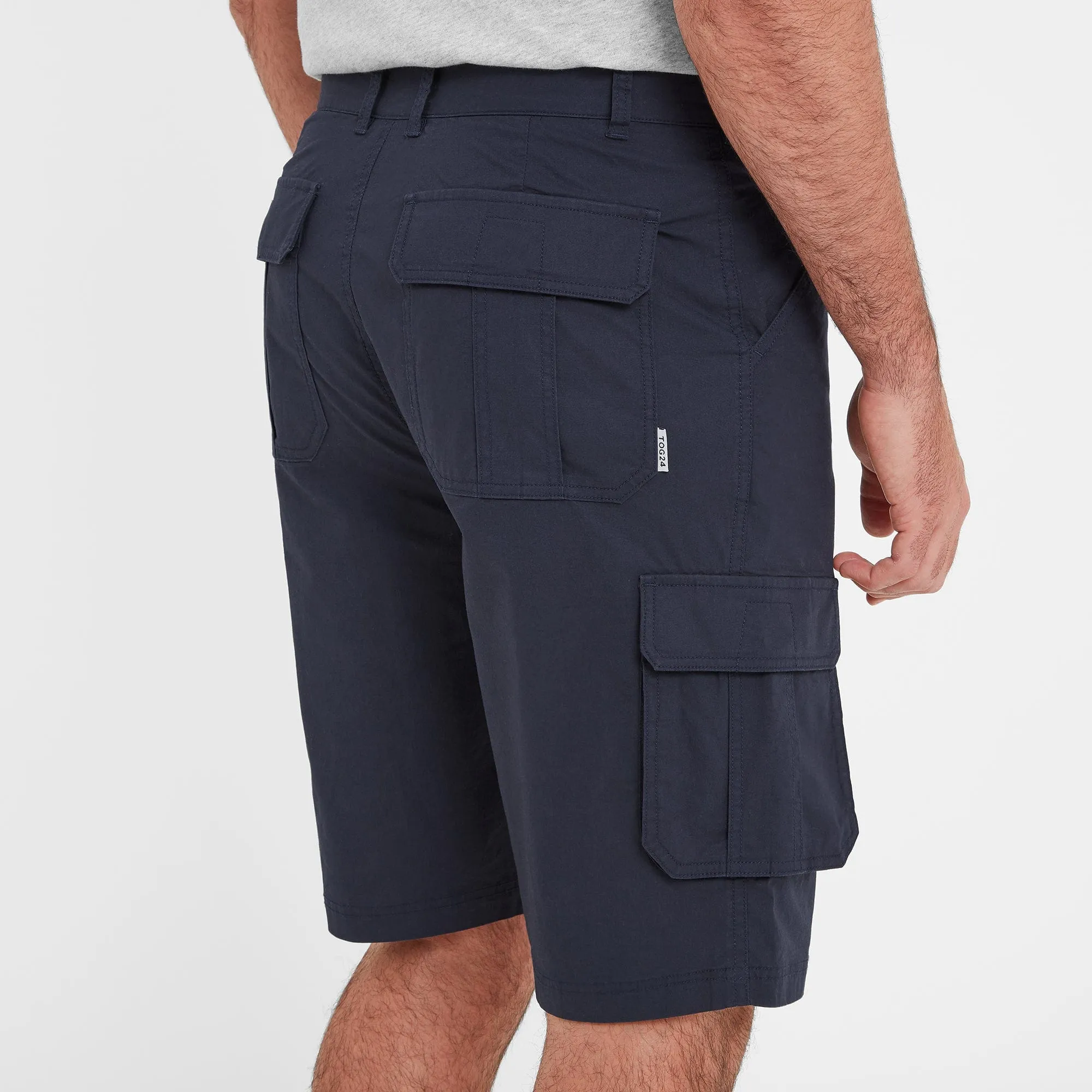 Noble Mens Cargo Shorts - Midnight