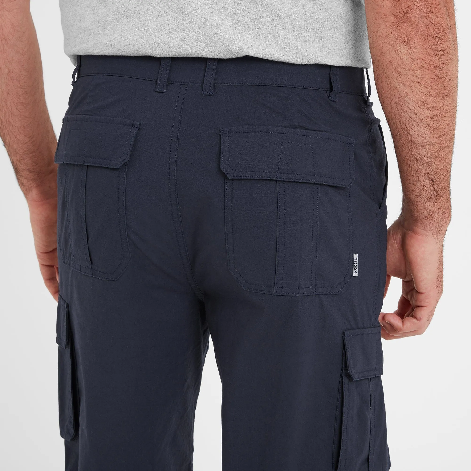 Noble Mens Cargo Shorts - Midnight