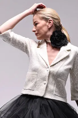 PAILLETTE SEQUIN BLAZER 8457