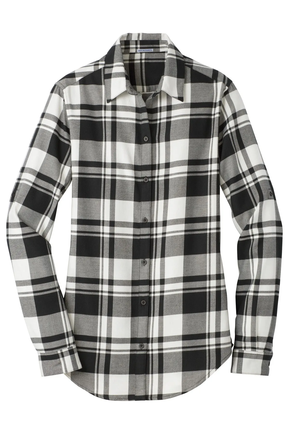 Port Authority Ladies Plaid Flannel Tunic . LW668