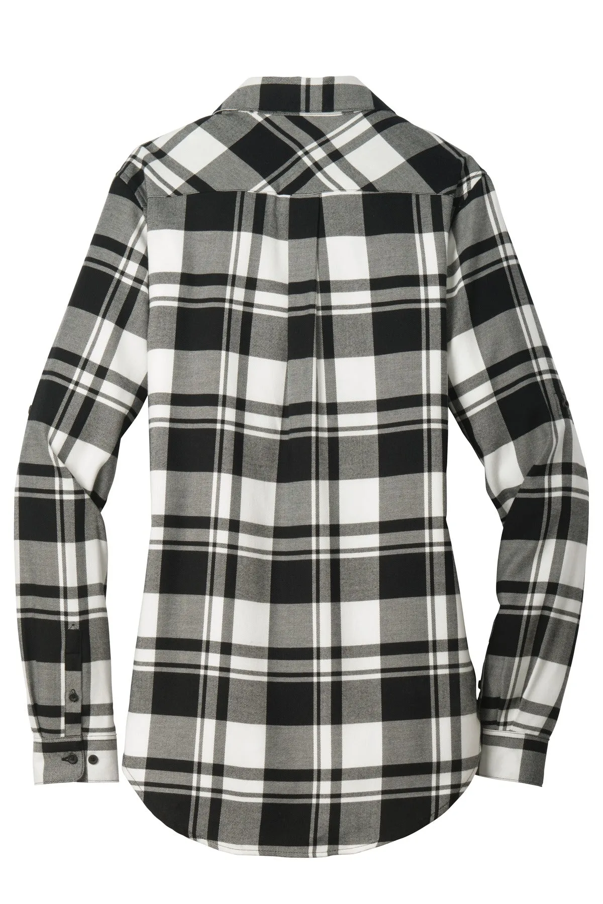Port Authority Ladies Plaid Flannel Tunic . LW668