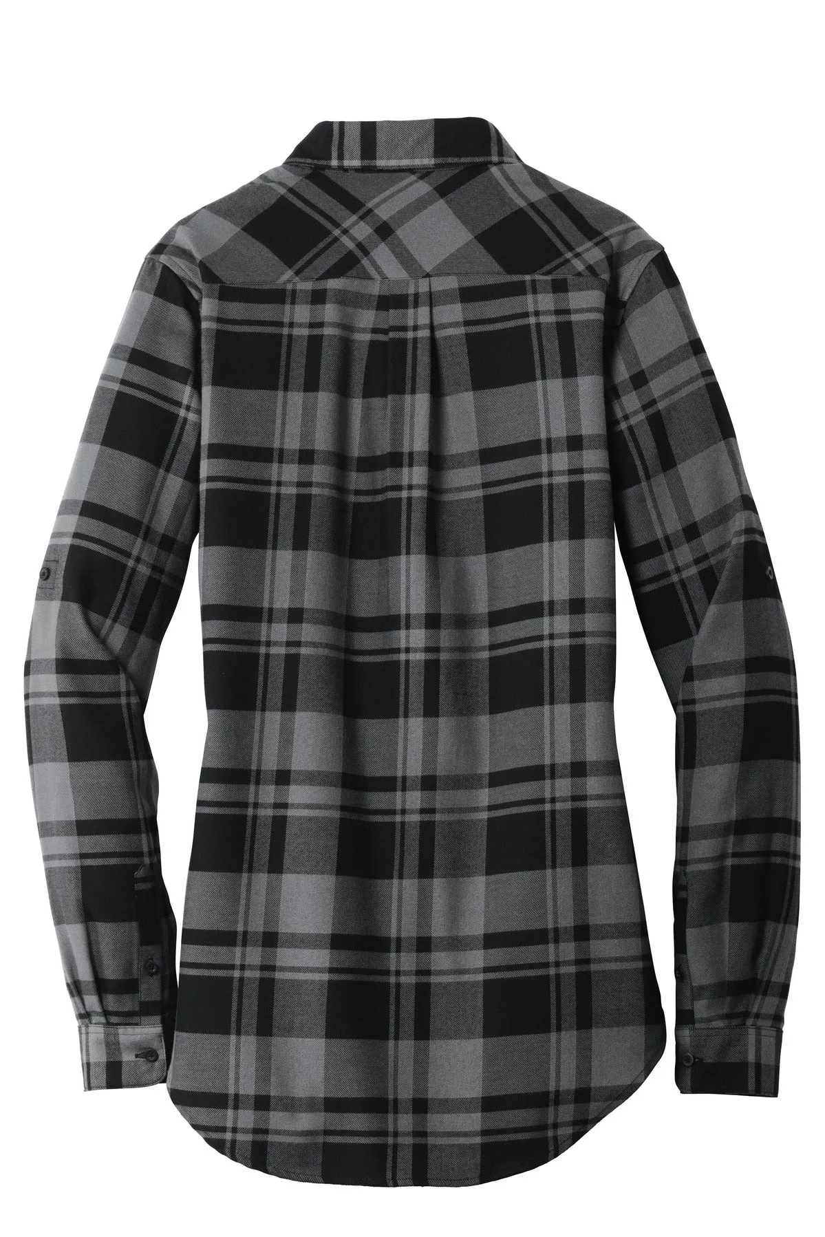 Port Authority Ladies Plaid Flannel Tunic . LW668