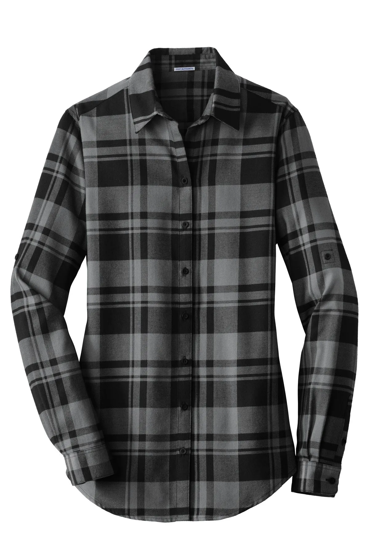 Port Authority Ladies Plaid Flannel Tunic . LW668