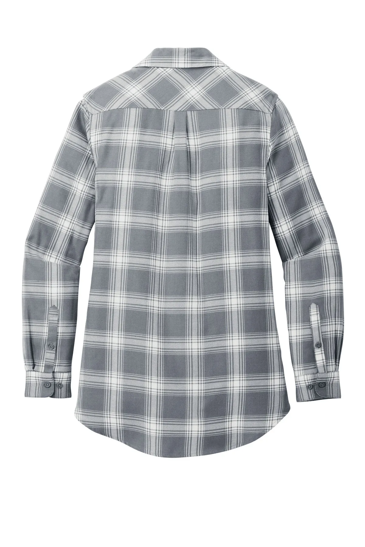 Port Authority Ladies Plaid Flannel Tunic . LW668