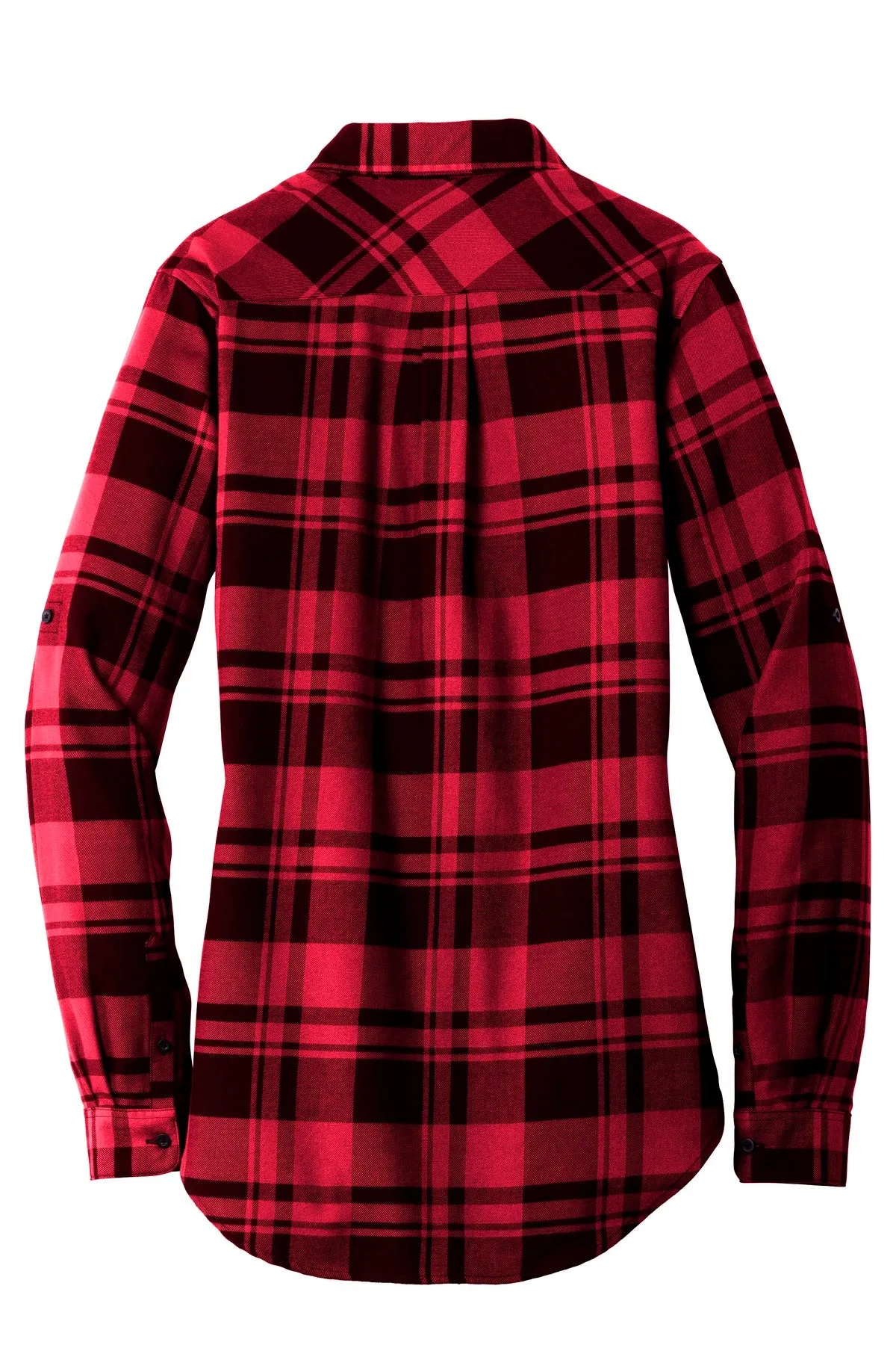 Port Authority Ladies Plaid Flannel Tunic . LW668