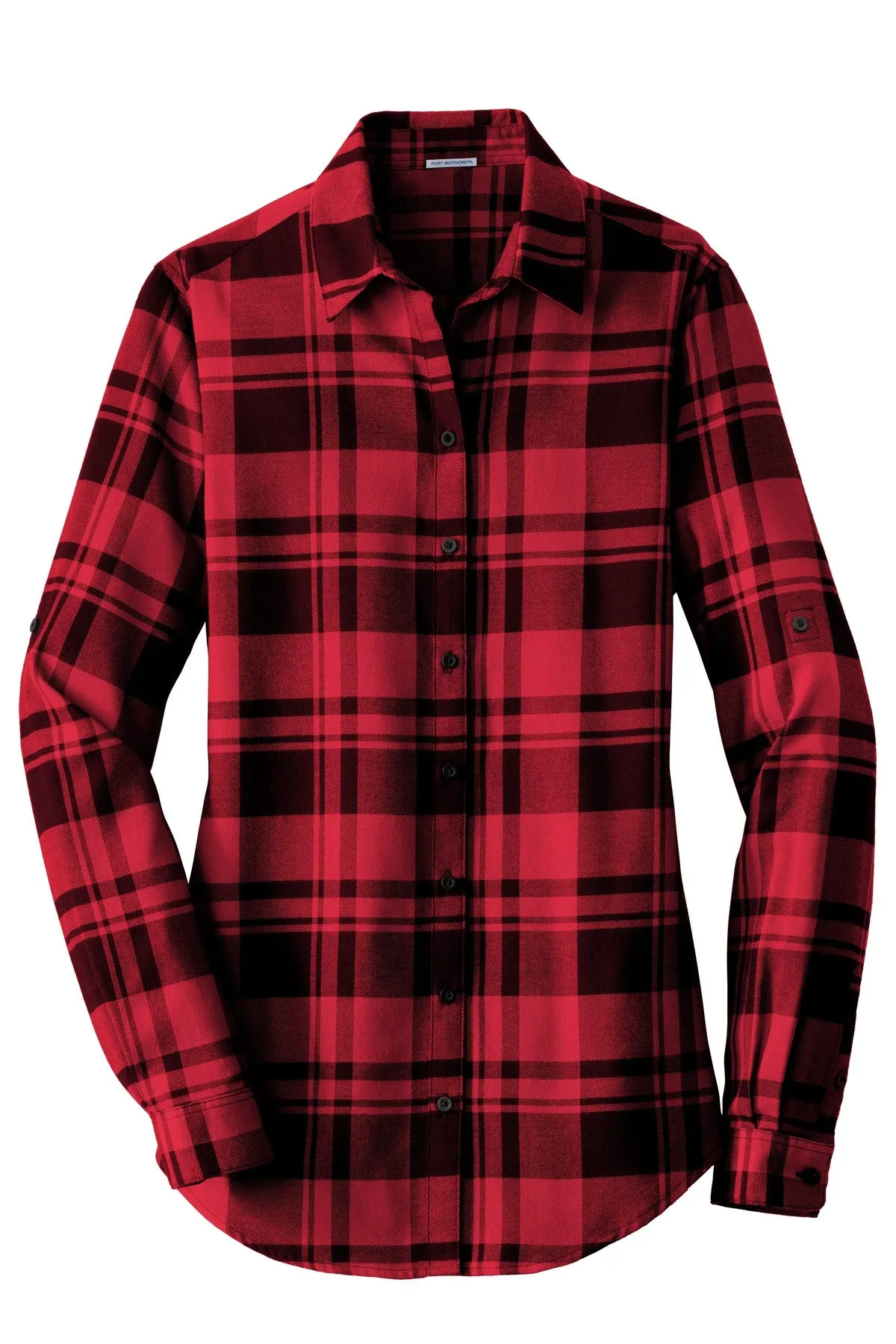 Port Authority Ladies Plaid Flannel Tunic . LW668
