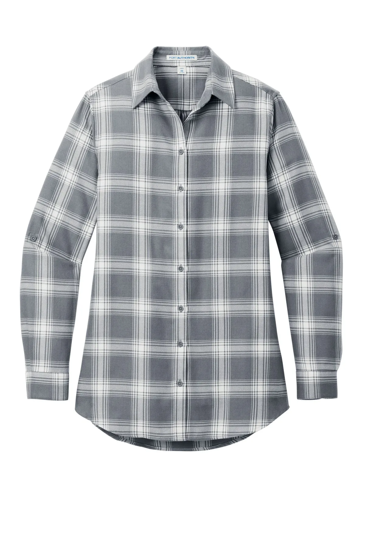 Port Authority Ladies Plaid Flannel Tunic . LW668
