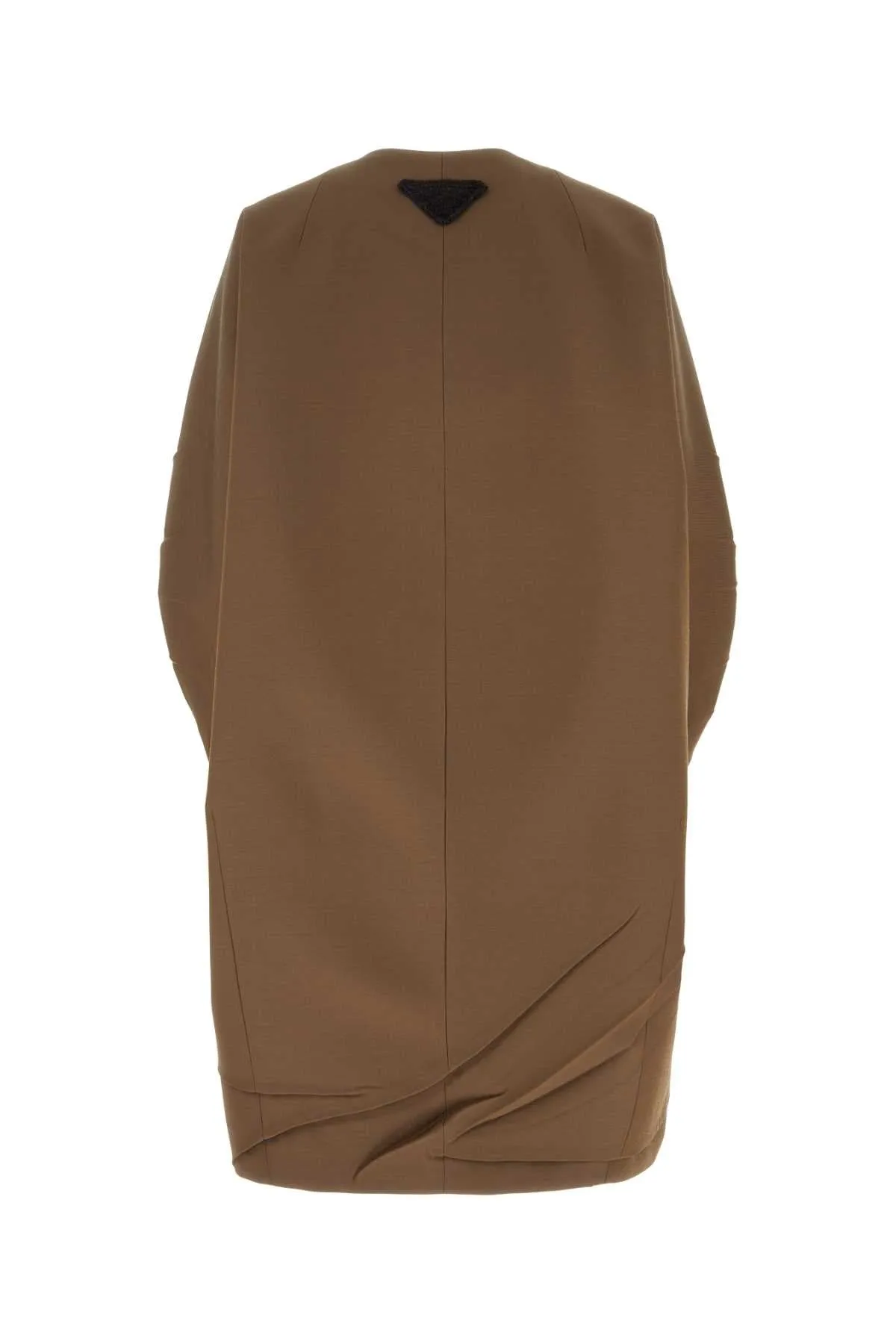 PRADA Tailored Gabardine Overcoat for Women