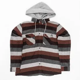 REAL Redwood L/S Shirt-Burgundy