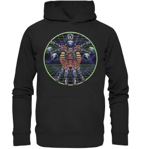 Samurai Astronaut: Vitruvian Gains - Basic Unisex Hoodie