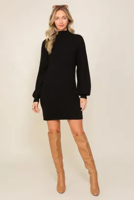 Serena Ribbed Knit Sweater Dress