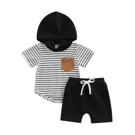 Theo Summer Set- Black & White