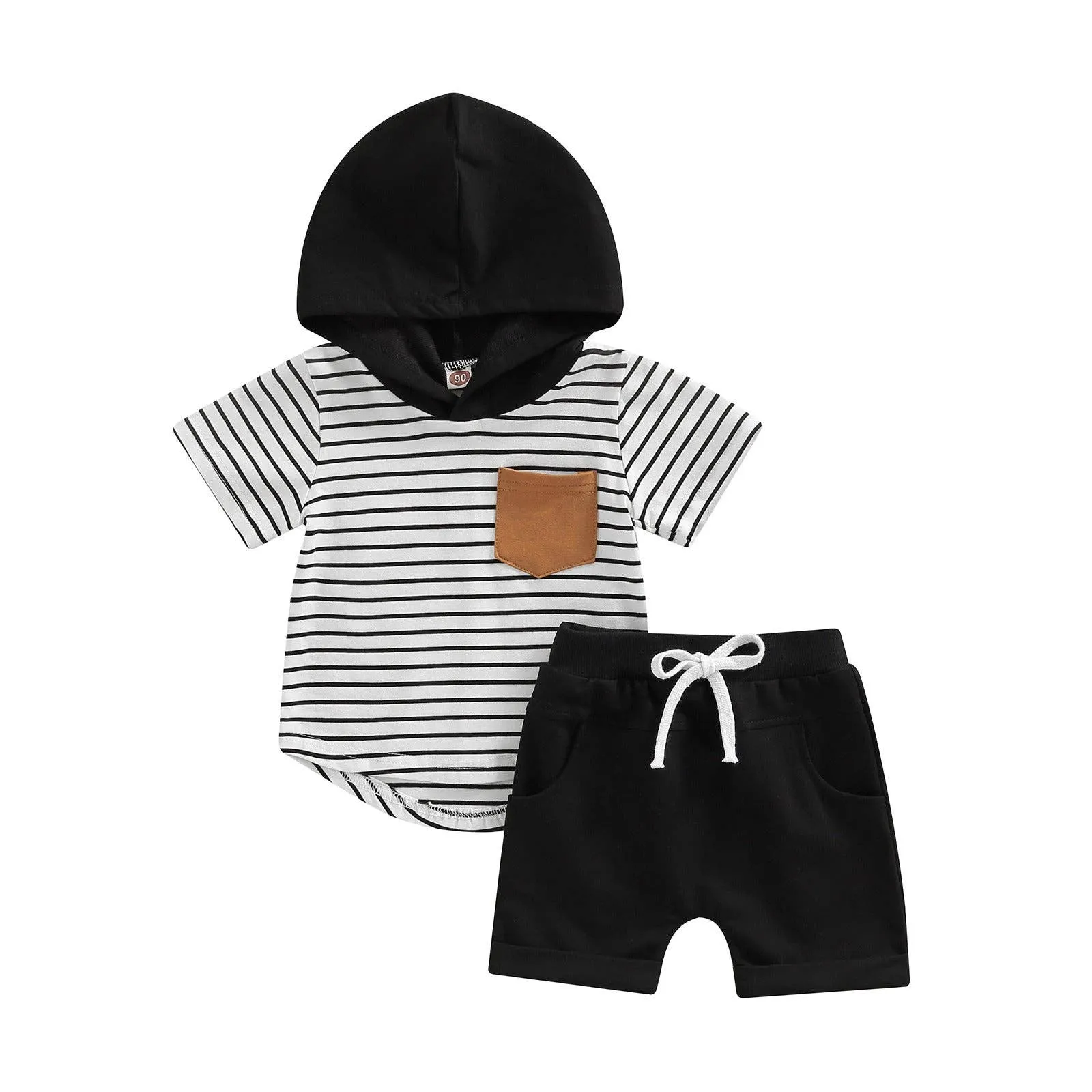 Theo Summer Set- Black & White