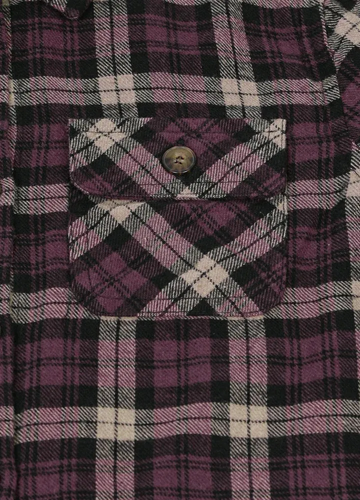 Toddler Wildlife Adventure Flannel Plaid Shirt