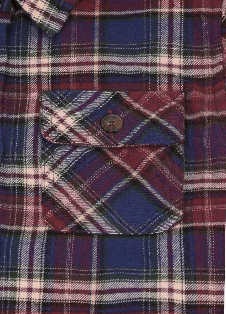 Toddler Wildlife Adventure Flannel Plaid Shirt