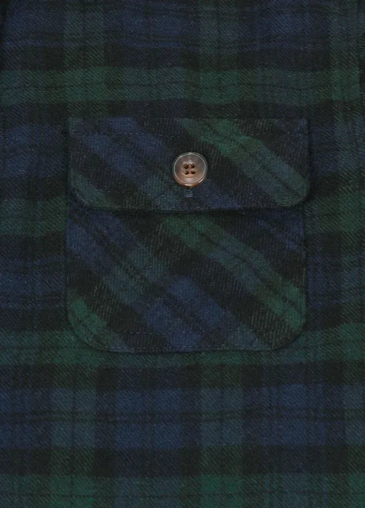 Toddler Wildlife Adventure Flannel Plaid Shirt
