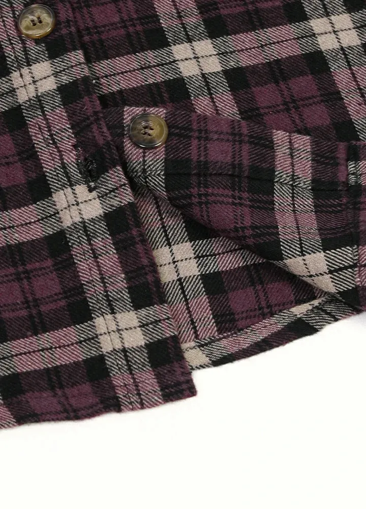 Toddler Wildlife Adventure Flannel Plaid Shirt