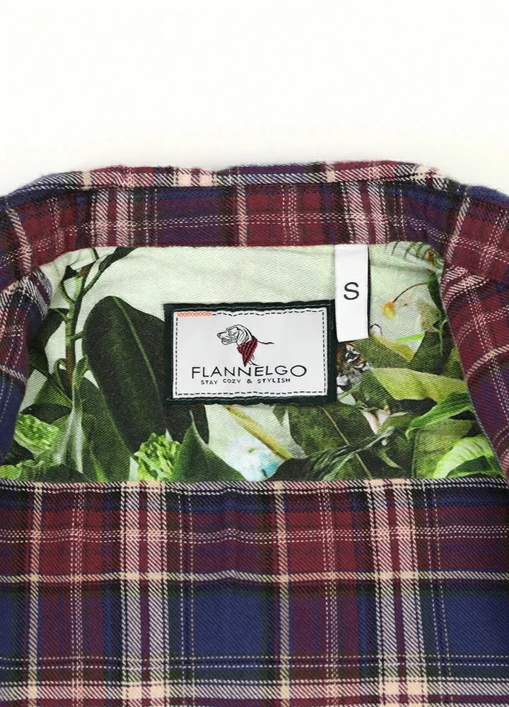 Toddler Wildlife Adventure Flannel Plaid Shirt