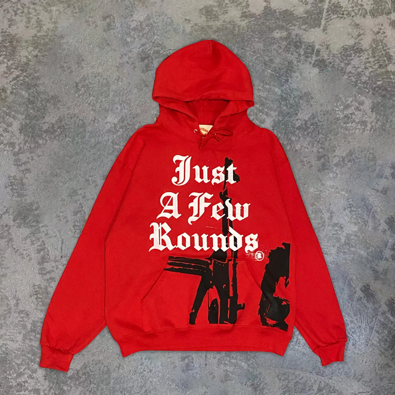 Trendy Hip Hop Loose Long Sleeve Street Graphic Hoodie