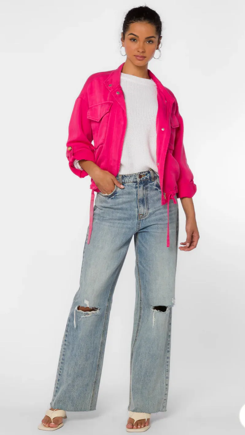 VELVET HEART ROGUE PINK BERRY JACKET