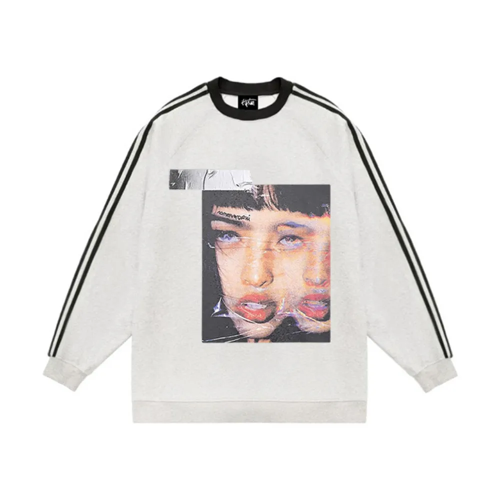 “Weakness Graphic Cotton” Sweatshirt