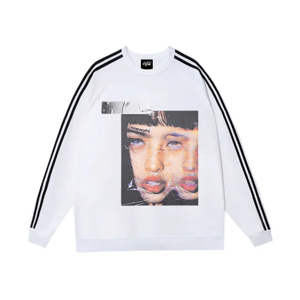 “Weakness Graphic Cotton” Sweatshirt