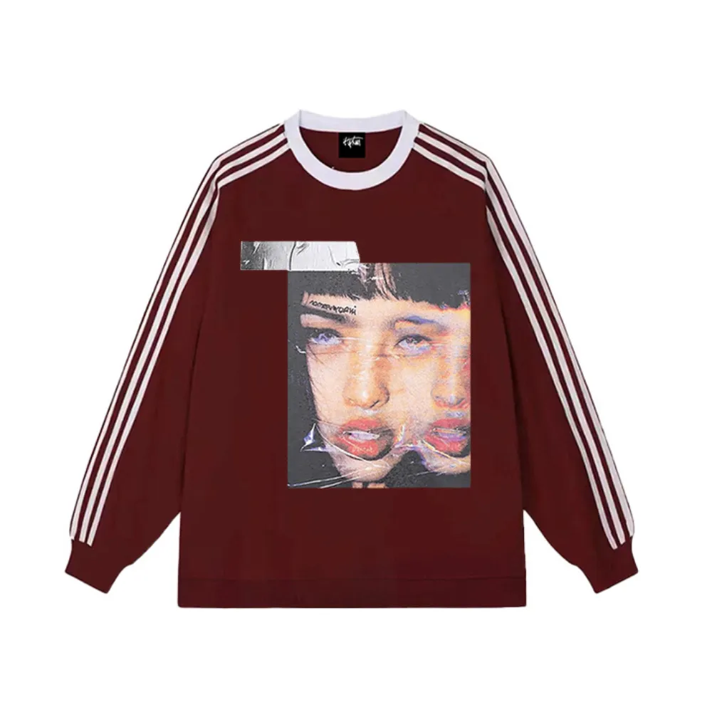 “Weakness Graphic Cotton” Sweatshirt